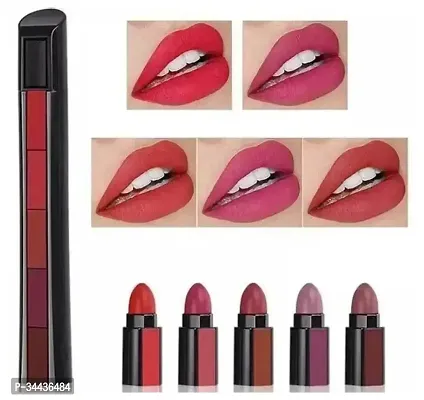 Long Lasting Lipstick For Women Pack Of 5-thumb0