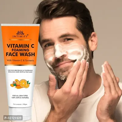 Vitamin C Face Wash Natural Glow Or Face Bright Ke Liye Face Wash for Women Girls Men Boys Ke Liye Face Wash Dakr Spot Remove Krne Ke Liye Or Skin Repair Ke Liye Face Wash-thumb0