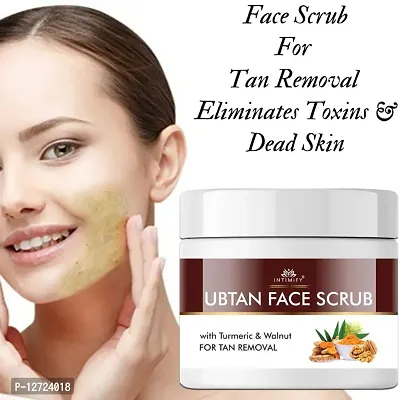 Ubtan Scrub for Skin Whitening, Blackhead Removal, Radiance Glow, Deep Cleansing Ubtan Scrub Skin Whitening Ke liye or Blackhead Remove Radiance Glow Face For women Girls men Boys-thumb0