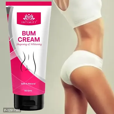 Bum Cream Bum  Back Cream for Reduces Dark Spots, Prevents Stretch Marks, Lightens, Nourishes, Brightens and Smoothens of Back and Bum Skin bum bum cream/hip lift up cream/ hip increase oil/hip size