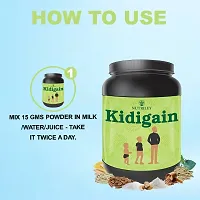 Nutriley Kidigain - Nutritional Supplement for Kids kids height and weight increase products, kids height and weight gainer powder, kids height , kids height growth American Ice Cream Flavour 500 G-thumb2