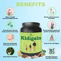 Nutriley Kidigain - Nutritional Supplement for Kids kids height and weight increase products, kids height and weight gainer powder, kids height , kids height growth American Ice Cream Flavour 500 G-thumb4