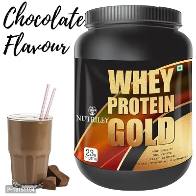 Nutriley whey Protein Gold, Body  Muscle Gainer Whey Protein Supplement, Muscle Gainer Whey Protein, Muscle Gainer, Body Gainer, Body Gainer Supplement, Muscle Gainer-1 KG Chocolate Flavour