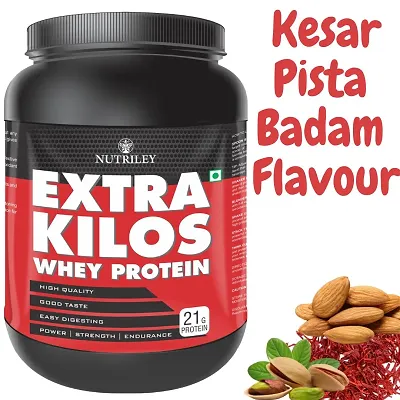 Buy Nutriley Extra Kilos Muscle Gainer Supplement, Whey Protein ...