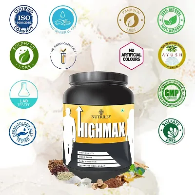 Buy Nutriley Highmax Height Growth Powder For Helps To Grow Taller 100% ...