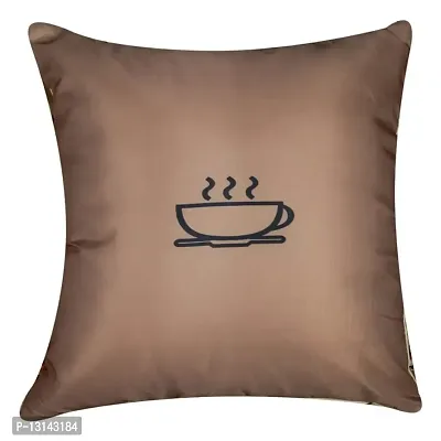 DESIMISS KART Desimisskart Printed Cushion Covers with The Set of 5 Pieces MOCHA-16X16-thumb2