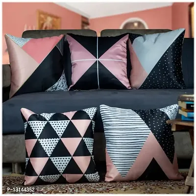 DESIMISS KART Desimisskart Printed Cushion Covers with The Set of 5 Pieces BELLARINA-24X24