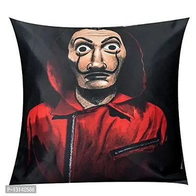 DESIMISS KART Desimisskart Printed Cushion Covers with The Set of 5 Pieces Money HEIST-16X16-thumb5