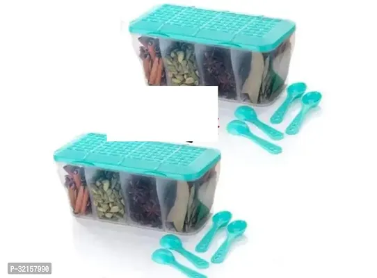 Stylish Dry Fruit Box Jar Set of 2-thumb2