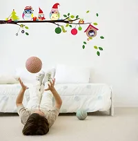 Decorvilla Tree Wall Sticker & Decal (PVC Vinyl, Size- 58 cm X 53 cm), Dvhms1150L-thumb2