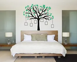 Decor Villa Beautifull PhotoFrame Tree Wall Sticker (PVC Vinyl, Size- 58 cm X 58 cm)-thumb1