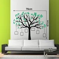 Decor Villa Beautifull PhotoFrame Tree Wall Sticker (PVC Vinyl, Size- 58 cm X 58 cm)-thumb2