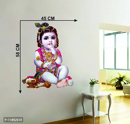 Decor Villa Vinyl PVC Religious Wall Sticker-Multicolour, 58 x 45 cm-thumb4