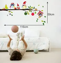 Decorvilla Tree Wall Sticker & Decal (PVC Vinyl, Size- 58 cm X 53 cm), Dvhms1150L-thumb3