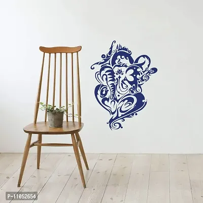 Decor Villa Lord Ganesha Wall Sticker & Decal(PVC Vinyl,Size-58 cm X 43 cm)-thumb0