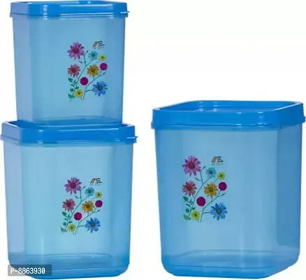 Classy Plastic Grocery Food Storage Container set of 3