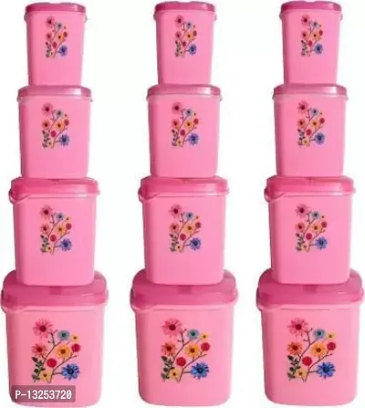 Plastic Grocery Container Set Of 12