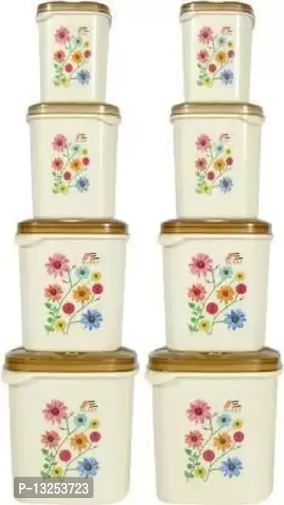 Plastic Grocery Container Set Of 8