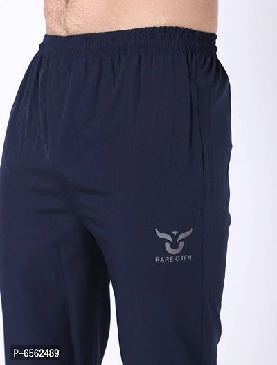 Rare Oxen Track Pants For Men | NS Lycra | - Navy Color