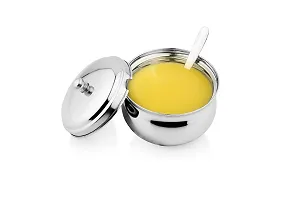 Vinayak Stainless Steel Ghee Pot, Oil Pot, Ghee Storage Container, Ghee Serving Container 350 Ml-thumb3