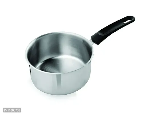 Vinayak International Stainless Steel Sauce Pan, Sauce Pot with Bakelite Handle 1300ml Dia - 15 cm-thumb2