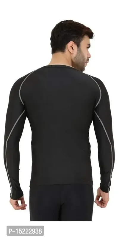 Buy NEVER LOSE Men's Compression Inner T-Shirt Top Skin Tights Fit Lycra  Inner Wear Full Sleeve for Gym Cricket Football Badminton Sports Online at  Lowest Price Ever in India