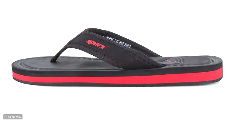 Buy Sparx Men s Sf0048g Black Red Slippers 8 UK Online In India At