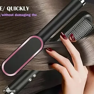Amazing Hair Styling Application Hair Straightener Comb Multicolor Pack Of 1-thumb0