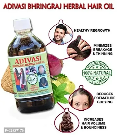 Adivasi Bhringraj Herbal Hair Oil pack of 1