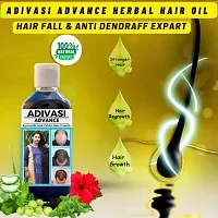 Adivasi Herbal Hair Oil For Women And Men-thumb2