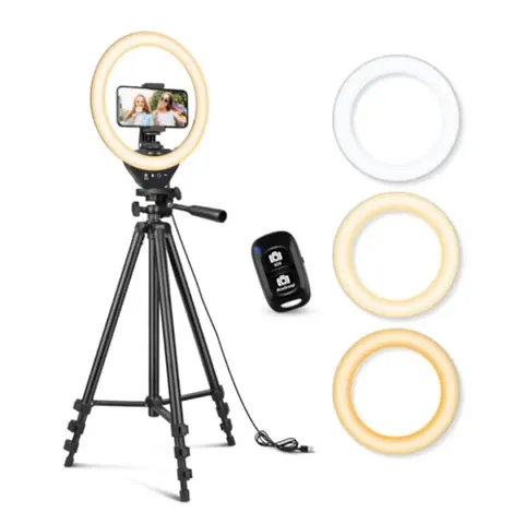 Makeup with 7 Feet Long Foldable and Lightweight Ring Light Stand PACK OF 1