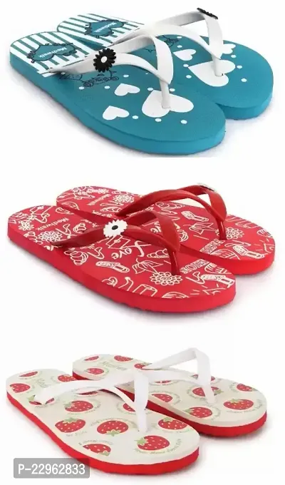 Fancy Eva Slippers For Women Pack Of 3