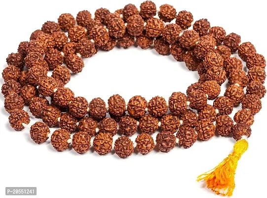 Ram Ratan Kendra Panchmukhi/5 Mukhi Rudraksha Mala with Certificate-thumb3