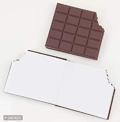 SMR Chocolate cented Chocolate Memo Pad Half Eaten Notebook Day Planner Blank Pages (Brown) School Stationery Items for Girls, Boys, Unisex-thumb4