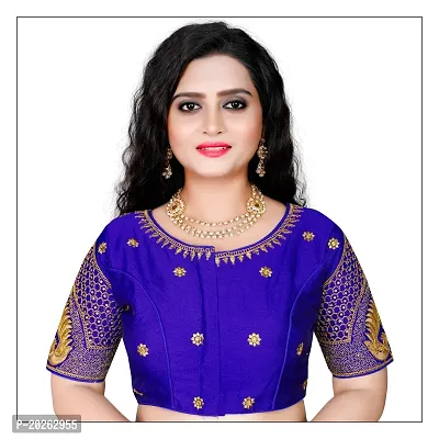 Reliable Banglori Silk Semi-Stitched Blouses For Women-thumb0