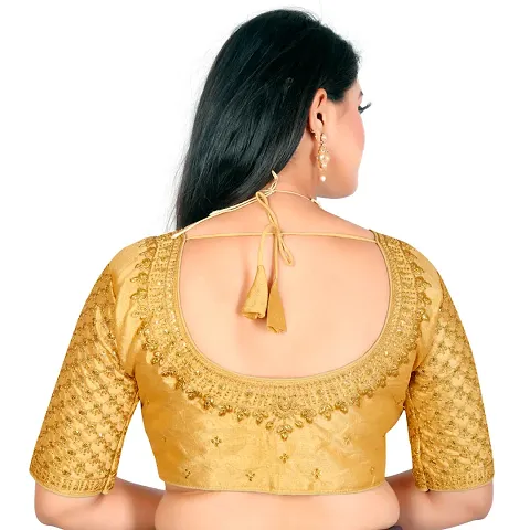 Elegant Banglori Silk Semi-Stitched Blouses