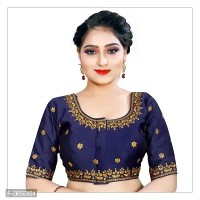 Reliable Banglori Silk Semi-Stitched Blouses For Women-thumb0