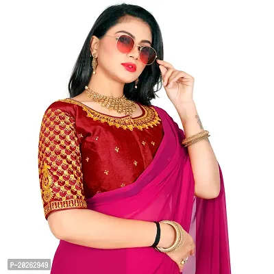 Reliable Banglori Silk Semi-Stitched Blouses For Women-thumb0