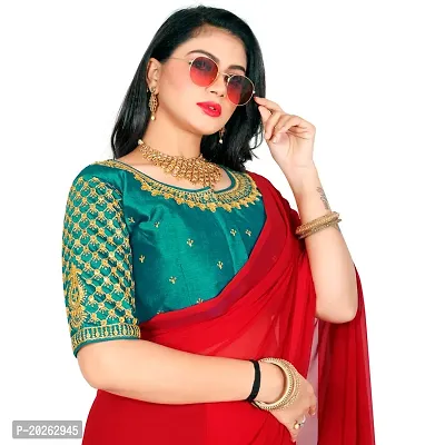 Reliable Banglori Silk Semi-Stitched Blouses For Women-thumb0