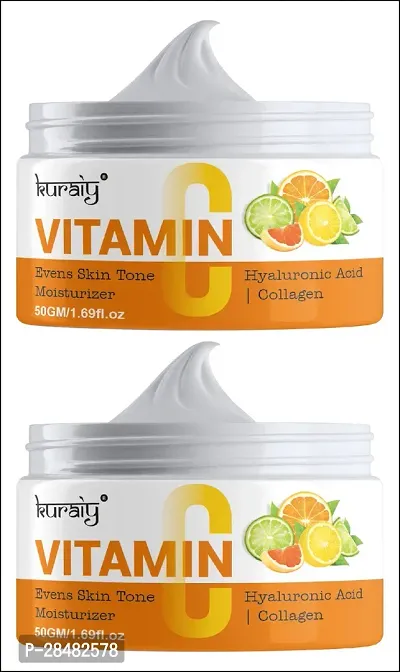 Vitamin C Deep Cleaning Moisturizing Facial Cream Pack Of 2