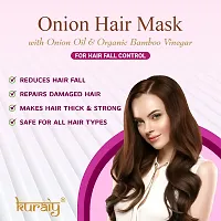 KURAIY ONION Repairing soft and fluffy nourishing and repairing dry and frizzy hair hair mask PACK OF 1-thumb2