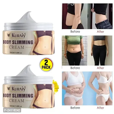 KURAIY Essential Body Slimming Creams Natural Ginger Body Slimming Cream PACK OF 2