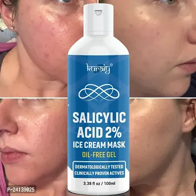 KURAIY Amazing Salicylic Acid Remove Acne Marks Blackheads Shrinking Pores Skin Care Face mask