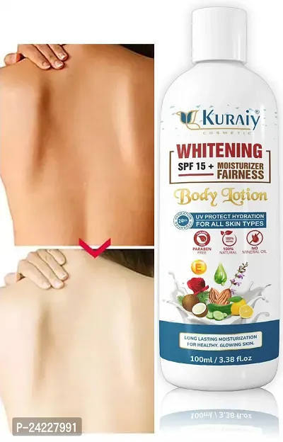 KURAIY Whitening Moisturizing Chicken Skin  Body Lotion Whitening Moisturizing Brightening Skin Lotion 100ml