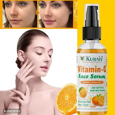 Kuraiy Skin Illuminate Face Serum for Radiant Skin with Vitamin C  Turmeric  (50 ml)