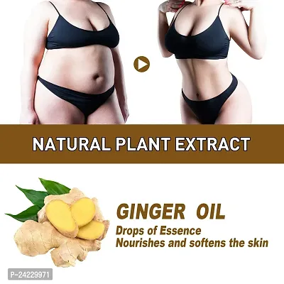 KURAIY 100% Pure Essential Oils Natural Ginger Oil Massage Oil Lymphatic Drainage Therapy Anti Aging Plant Essential Oil Beauty Health-thumb3