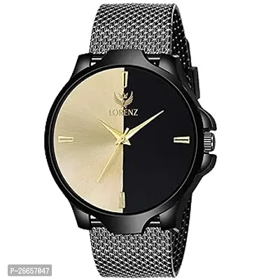 Stylish Men Metal Analog daily Use Watch-thumb0