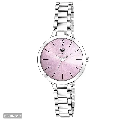 Stylish Silver Metal Analog Watches For Women