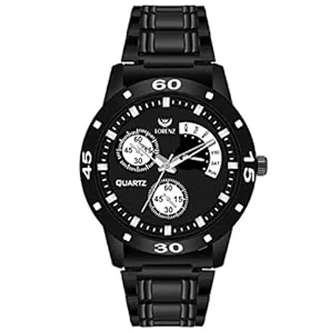 Stylish Men Metal Analog daily Use Watch