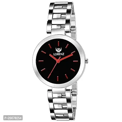 Stylish Silver Metal Analog Watches For Women-thumb0